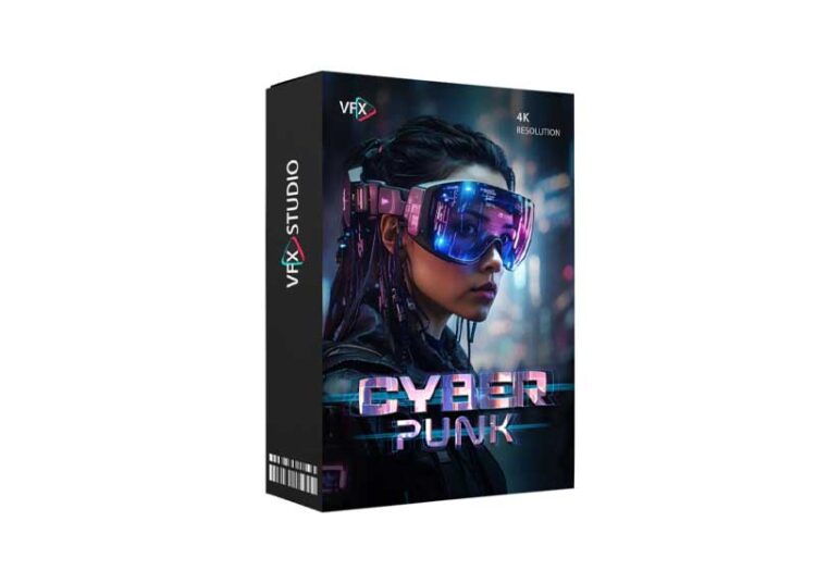 VFX Studio – Cyberpunk: the Future. 4K Video Overlays