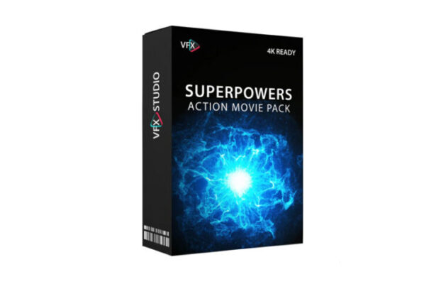 VFX Studio – Superpowers – Action Movie Pack 4K Video Overlay Effects
