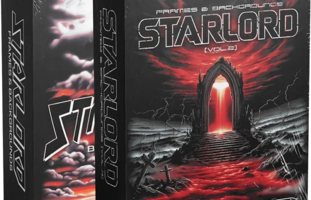 GFXWRLD – Starlord Frames & Backgrounds 2-Pack