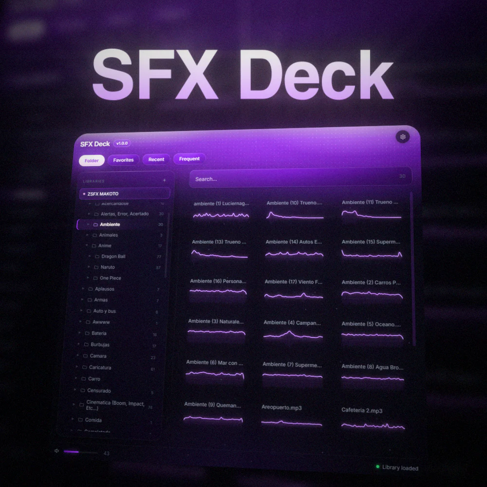 ClashiVFX – SFX Deck