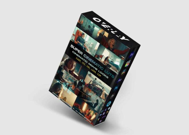 OverlayFX – Cinematic Movie Looks – Super Cinematic LUTs