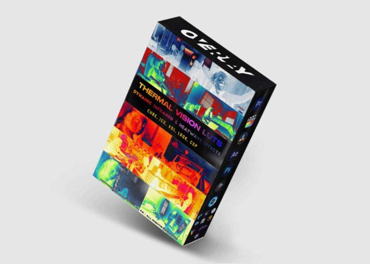 OverlayFX – Thermal Vision LUTs – Dynamic Infrared and Heatwave Effects LUTs Collection