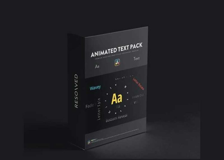 Resolved – Animated Text Pack