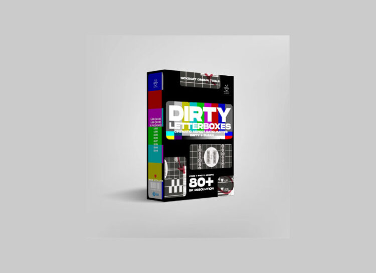 SICKBOAT – DIRTY LETTERBOXES: Cinematic Aspect Ratio Mattes (8K)