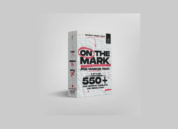 SICKBOAT – ON THE MARK: PNG Marker Pen Texture Pack (10K)