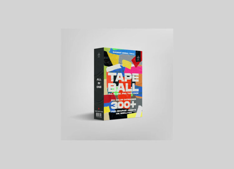 SICKBOAT – TAPE BALL: All-in-one Tape Texture PNG Pack (10K)