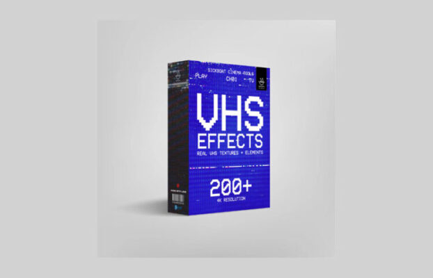 SICKBOAT – VHS EFFECTS: Real Vhs Texture Overlays (4K)